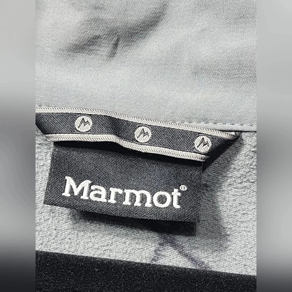 Men's Marmot Approach Grey Gray Zip-Up Jacket Size XXL Outdoors - Picture 11 of 13